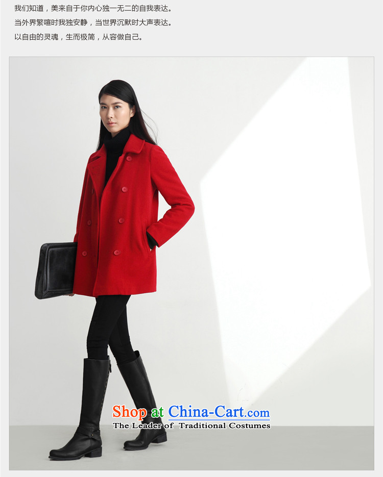 (amii minimalist- 2015 new products reverse collar double-plug-bag long wool a wool coat 11440694 purple XL Photo, prices, brand platters! The elections are supplied in the national character of distribution, so action, buy now enjoy more preferential! As soon as possible.