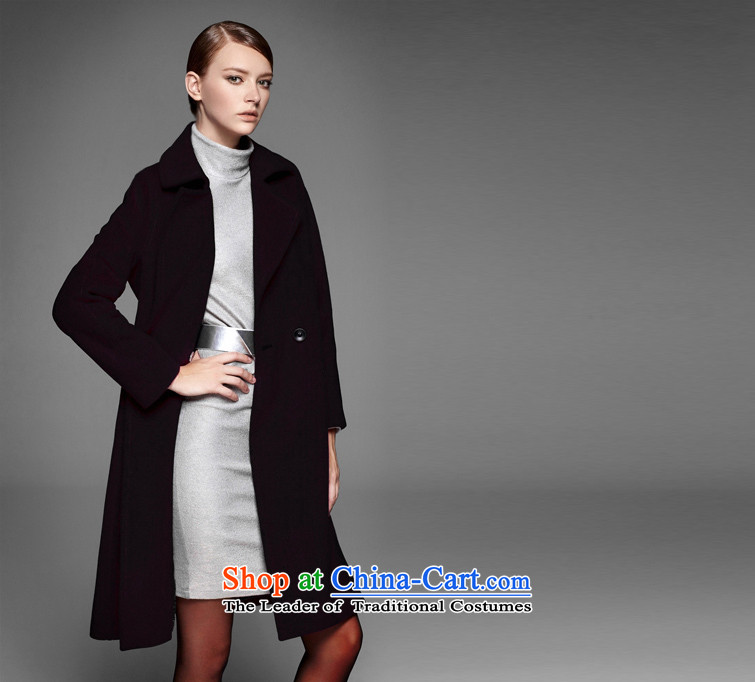 Mr NGAN domain 2015 autumn and winter new women's double-commuter train with a wool coat Sau San long woolen coat female 04W4539 PURPLE XL/42 picture, prices, brand platters! The elections are supplied in the national character of distribution, so action, buy now enjoy more preferential! As soon as possible.