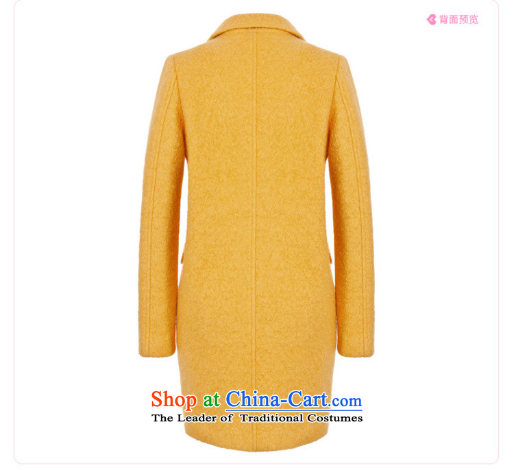 Lok-machi 2015 winter clothing new date of women caught in transition reissue coats Yellow M picture, prices, brand platters! The elections are supplied in the national character of distribution, so action, buy now enjoy more preferential! As soon as possible.