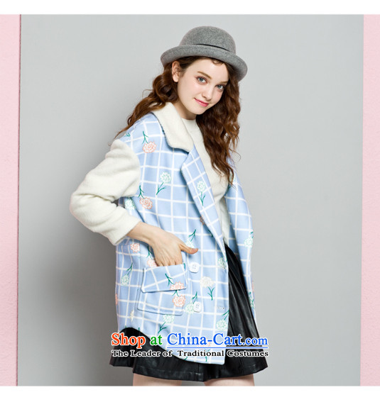 Lok-machi 2015 winter clothing new date of female plaid print color color coats spell? Spend L photo, prices, brand platters! The elections are supplied in the national character of distribution, so action, buy now enjoy more preferential! As soon as possible.