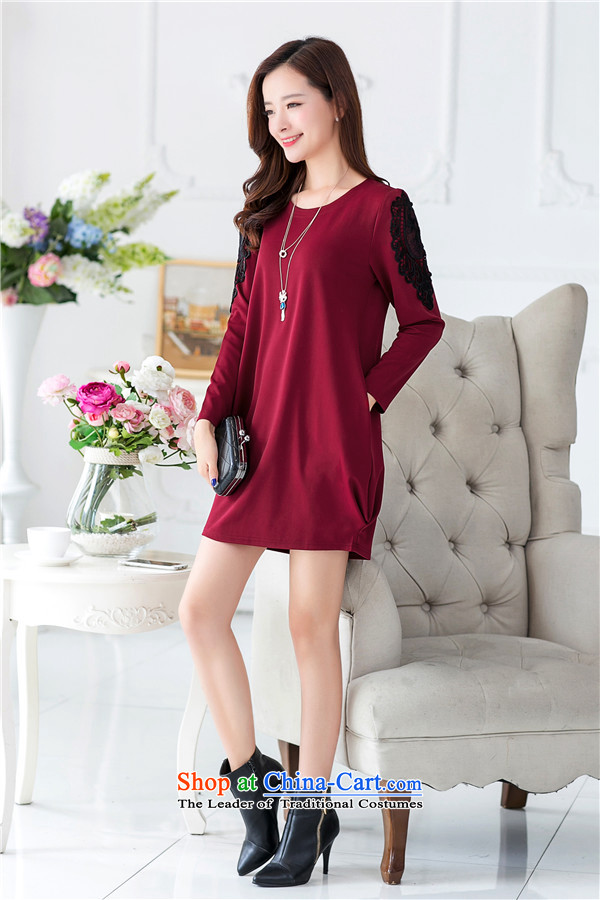 Hoda Badran Lin Shih larger women's Summer 2015 fall for women Korean version of large code leisure cotton linen embroidered shirt female QY977 Summer Wine red XXL picture, prices, brand platters! The elections are supplied in the national character of distribution, so action, buy now enjoy more preferential! As soon as possible.
