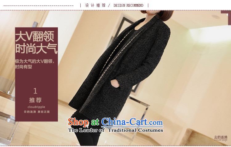 The ripple Cloud Original 2015 winter coats that new cashmere long hair? jacket girls 