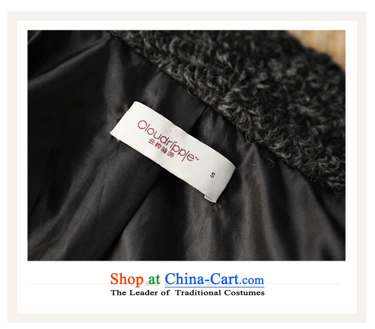 The ripple Cloud Original 2015 winter coats that new cashmere long hair? jacket girls 