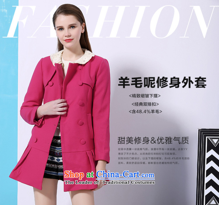 Chaplain who winter clothing can be shirked the new staple for the Pearl River Delta in double-long jacket, plum 155/80A/S 1341E122006 picture, prices, brand platters! The elections are supplied in the national character of distribution, so action, buy now enjoy more preferential! As soon as possible.