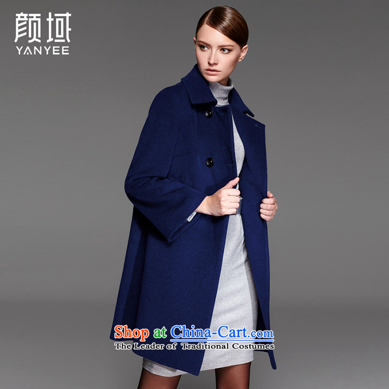 Mr NGAN domain 2015 autumn and winter new women's European and American high-end woolen coat in the double-long hair 04W4544 jacket gray L/40,? Mr Ngan domain (YANYEE) , , , shopping on the Internet