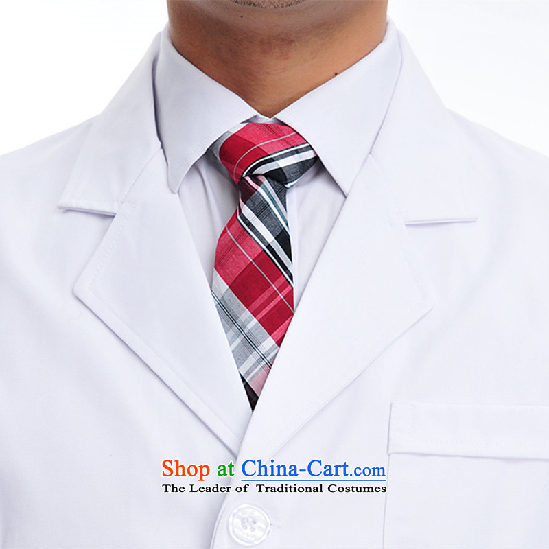 Hazel Jie male doctors to serve white long-sleeved blue winter white gowns lab on her reception import health medical beauty Medical Pharmacy University hospital doctors who practice services white L, Hazel Jie (yazijie) , , , shopping on the Internet