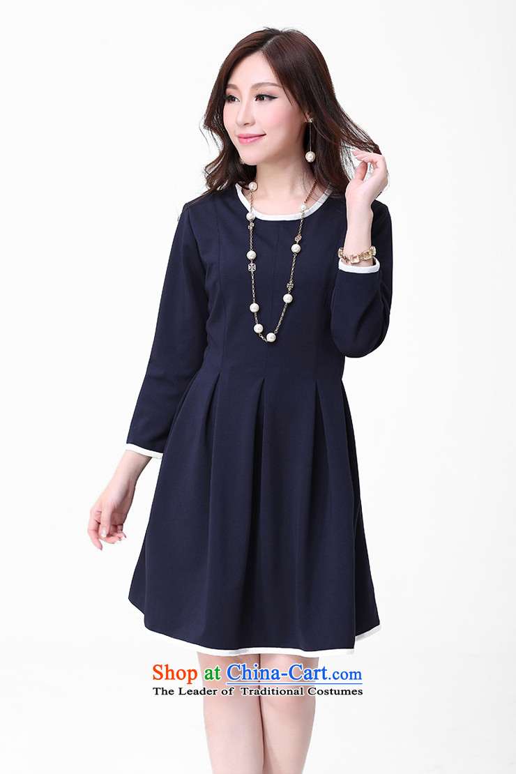 Indulge with new video autumn thin thick sister thick mm xl female 7 Cuff 6063 skirt dark blue 3XL picture, prices, brand platters! The elections are supplied in the national character of distribution, so action, buy now enjoy more preferential! As soon as possible.