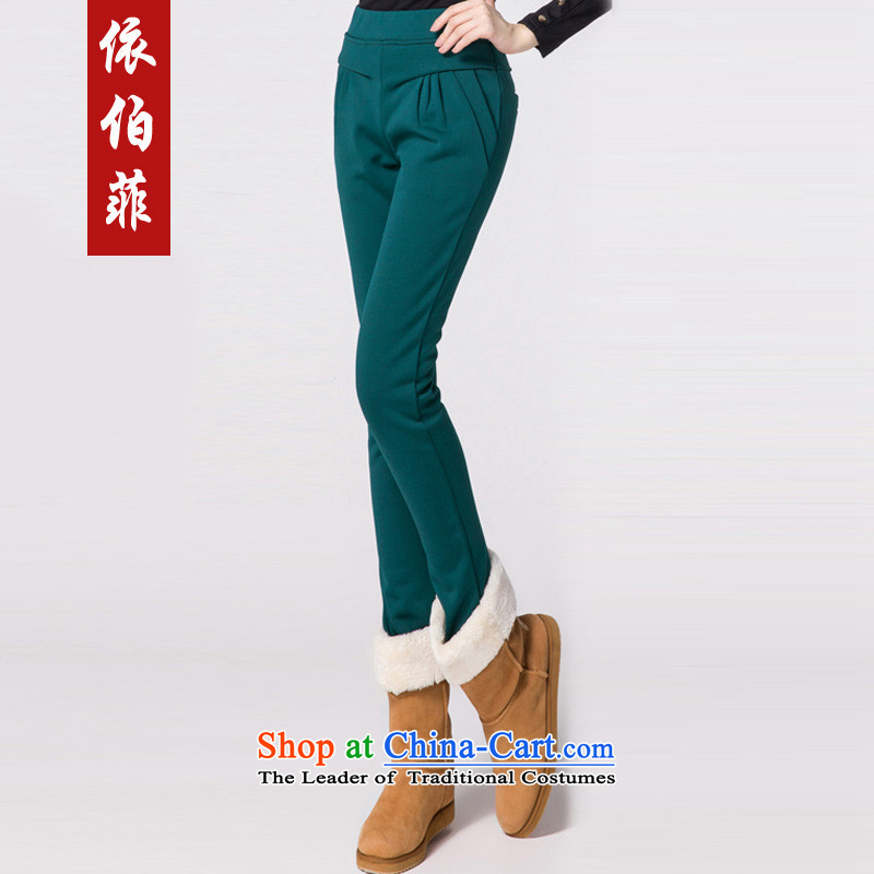 In accordance with the perfect winter 2015 MM thick plus extra thick warm relaxing lint-free Harun trousers large Sau San Boot, forming the castor trousers press female Y142 DARKKHAKI XL, in accordance with the perfect (yibofei) , , , shopping on the Inte