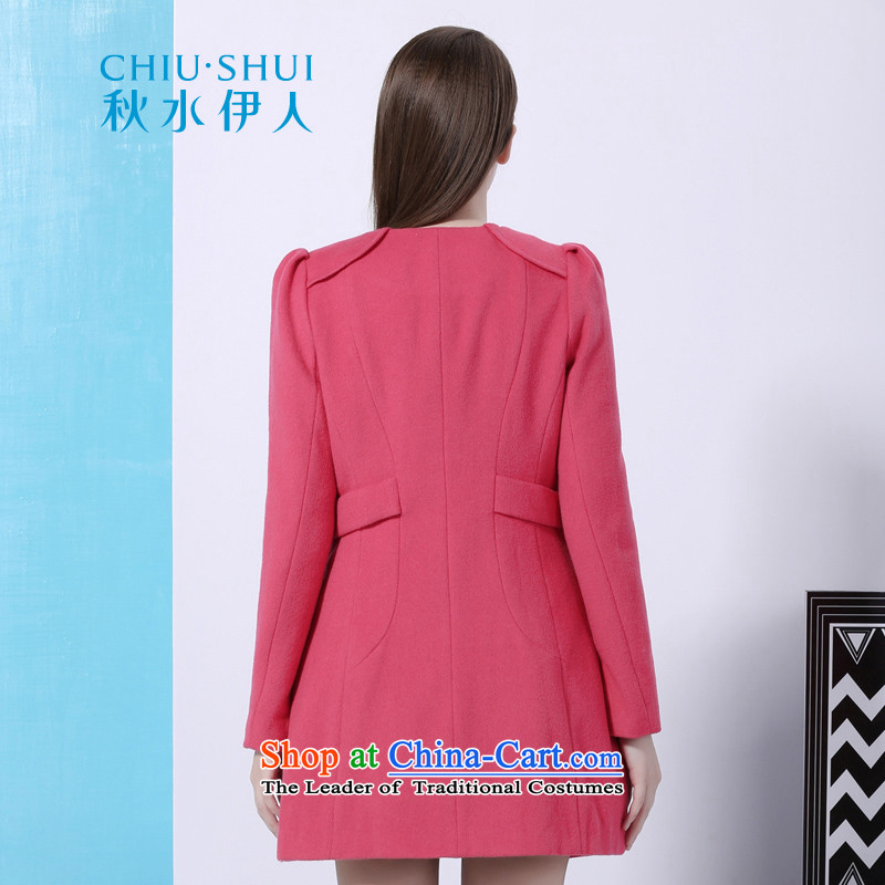 Chaplain who winter clothing new women's stylish and simple graphics thin hair so Sau San coats 1342E122068 plum 165/L, chaplain who has been pressed shopping on the Internet