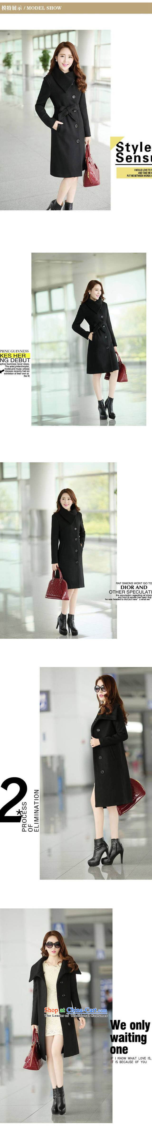 Satan the Golan Lok Nga gross? Korean female coats OL temperament of winter clothing for larger women's gross jacket female wool? a wool coat female YDGL01117 light gray M picture, prices, brand platters! The elections are supplied in the national character of distribution, so action, buy now enjoy more preferential! As soon as possible.