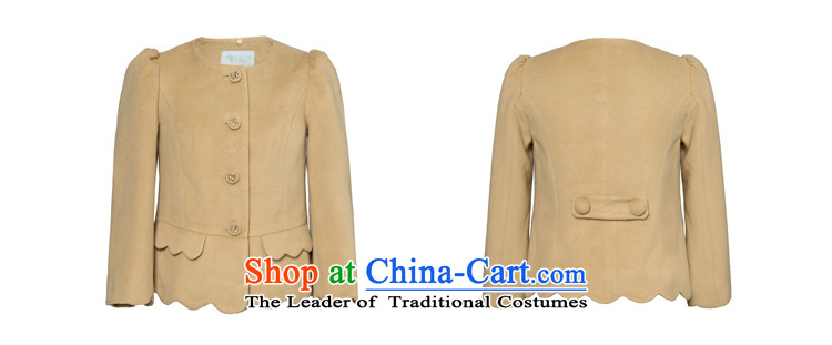 Chaplain who winter clothing new women's exquisite nail pearl gross margin for stitching petals pure color coats 1341F120209? brown beige 160/M image, prices, brand platters! The elections are supplied in the national character of distribution, so action, buy now enjoy more preferential! As soon as possible.