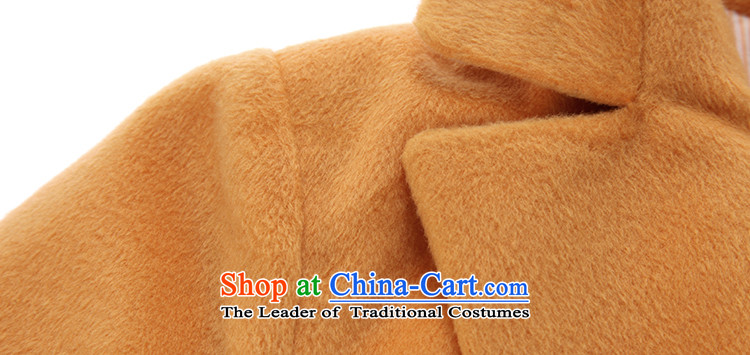 Chaplain who winter clothing new women's Romantic Lady pure color in the Sau San long soft wool coat jacket 1341F121202? orange 155/S picture, prices, brand platters! The elections are supplied in the national character of distribution, so action, buy now enjoy more preferential! As soon as possible.