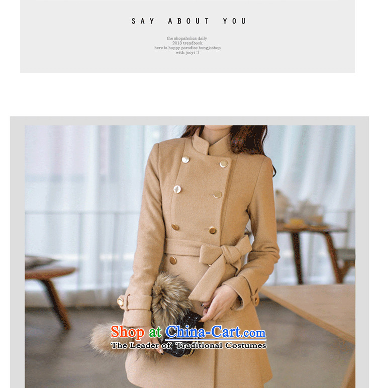 In 2014 Winter Land Gigi Lai new coats female Korea gross? version) in winter long and Sau San-colored coat coats L pictures? Gross, prices, brand platters! The elections are supplied in the national character of distribution, so action, buy now enjoy more preferential! As soon as possible.