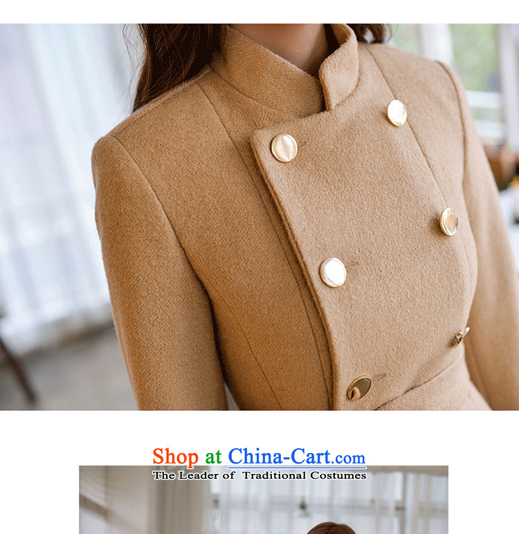 In 2014 Winter Land Gigi Lai new coats female Korea gross? version) in winter long and Sau San-colored coat coats L pictures? Gross, prices, brand platters! The elections are supplied in the national character of distribution, so action, buy now enjoy more preferential! As soon as possible.