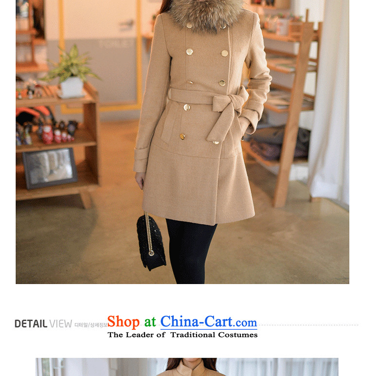 In 2014 Winter Land Gigi Lai new coats female Korea gross? version) in winter long and Sau San-colored coat coats L pictures? Gross, prices, brand platters! The elections are supplied in the national character of distribution, so action, buy now enjoy more preferential! As soon as possible.