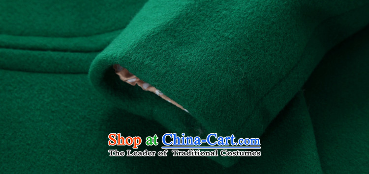 Chaplain who won the short version of the sweet wool rabbit hair? Jacket coat collar 1342F120212 bright green 170/XL picture, prices, brand platters! The elections are supplied in the national character of distribution, so action, buy now enjoy more preferential! As soon as possible.