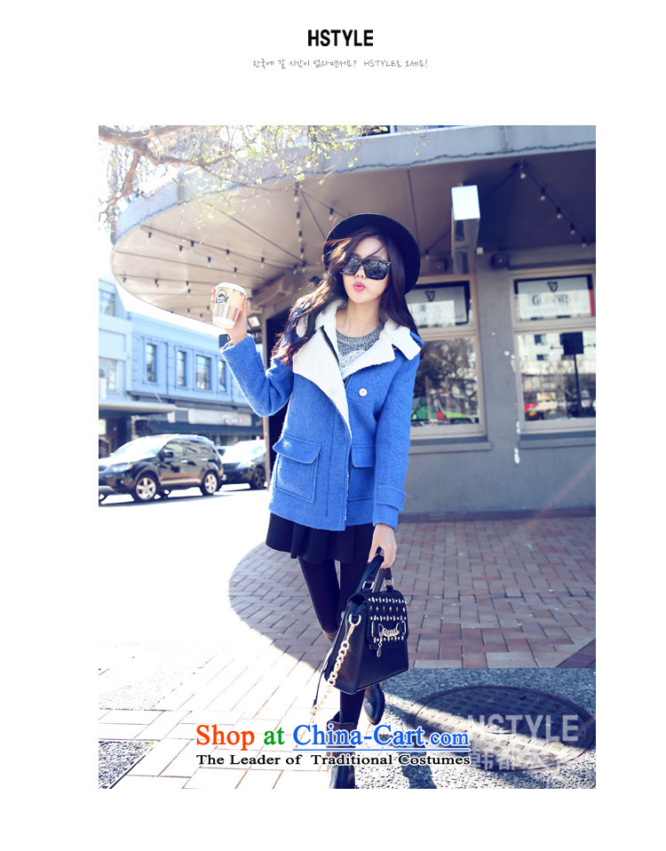 Korea has the Korean version of the Dag Hammarskjöld yi 2015 winter clothing new women's solid color Pocket Zip Jacket CQ3088 gross? Tsat blue S picture, prices, brand platters! The elections are supplied in the national character of distribution, so action, buy now enjoy more preferential! As soon as possible.