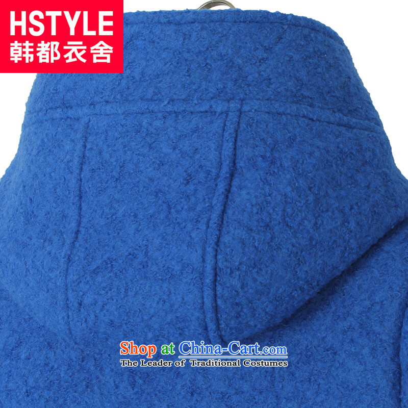 Korea has the Korean version of the Dag Hammarskjöld yi 2015 winter clothing new women's solid color Pocket Zip Jacket CQ3088 gross? NT 2.7 S, Korea has a blue coat Homes , , , shopping on the Internet