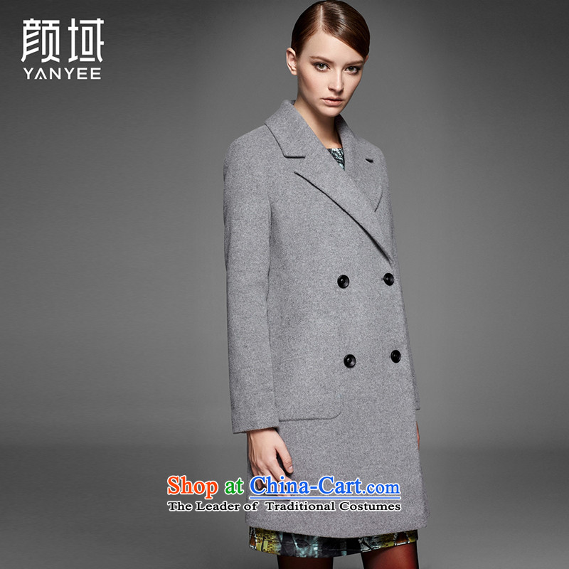 Mr NGAN domain 2015 autumn and winter new women's temperament in long wool? jacket double-suit for a wool coat 04W4555 Po Lan M/38, Ngan domain (YANYEE) , , , shopping on the Internet
