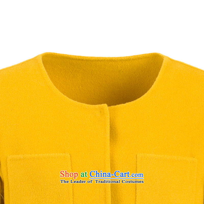 Lord included sided flannel woolen coat girls a yellow  M sponsors LY4831 jacket Lord Ashdown has been pressed shopping on the Internet