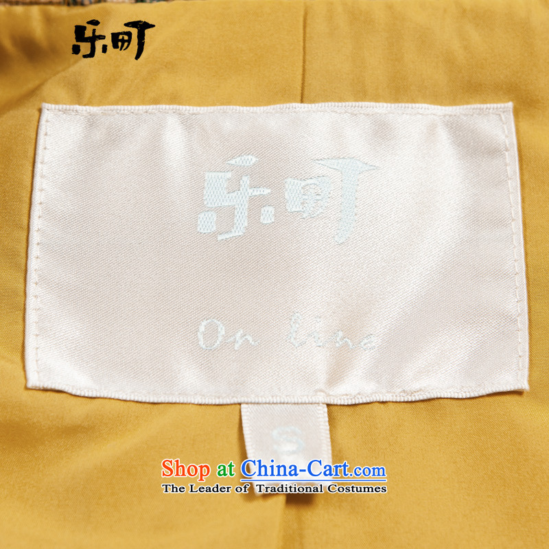 Lok-machi 2015 winter clothing new date of female national long coats CWAA44260 gross yellow S? Lok-machi , , , shopping on the Internet