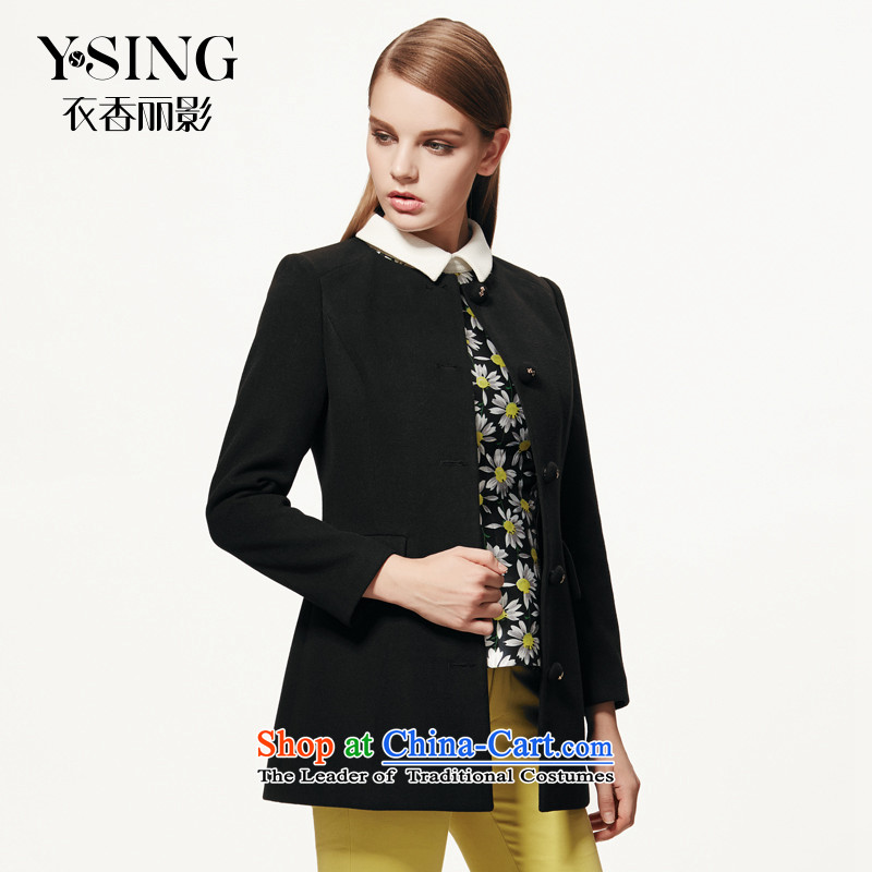 Hong Lai Ying 2015 winter new stylish Western Sau San simple big fan in the long hair black (91) 9488221 jacket?, L, Hong Lai Ying , , , shopping on the Internet