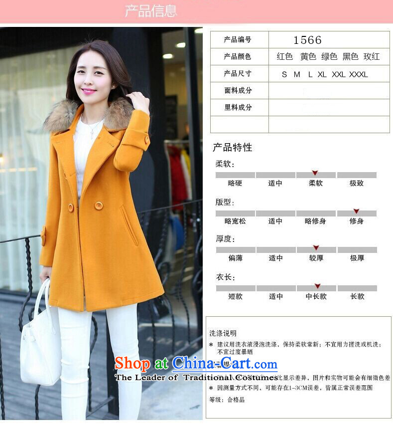 The Dumping e 2015 autumn and winter version won thin hair for long hair? a jacket coat female q1566 ore Wong M thick photo, prices, brand platters! The elections are supplied in the national character of distribution, so action, buy now enjoy more preferential! As soon as possible.
