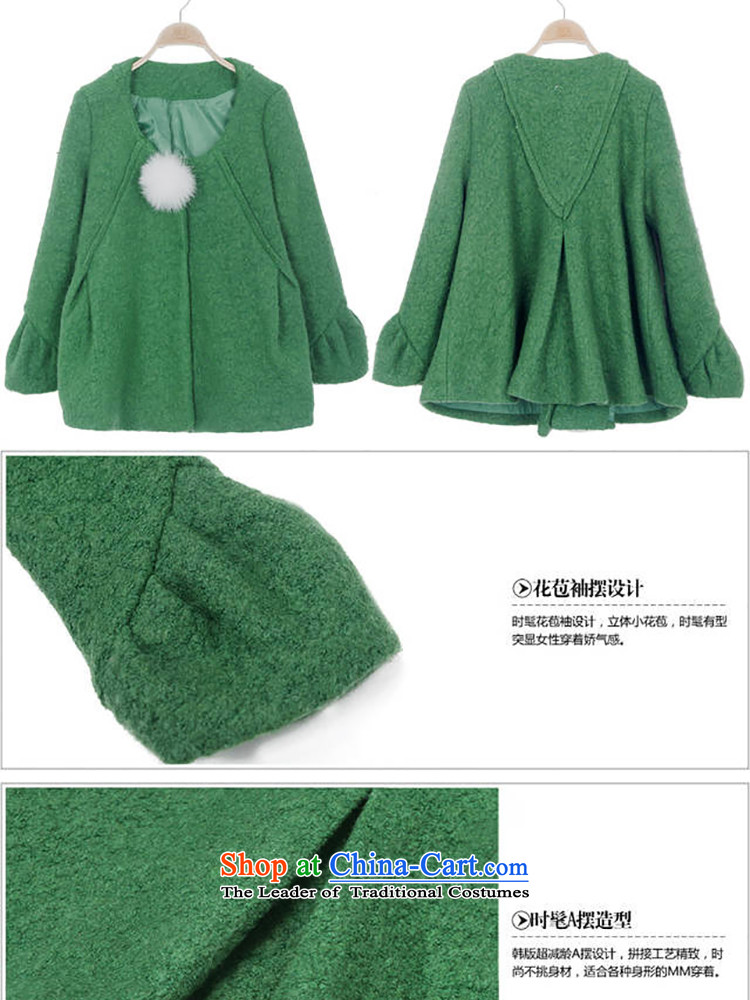 The new paragraph cartesian fall inside the winter coats female Euro Korean new students relaxd larger gross flows of female jacket? green S picture, prices, brand platters! The elections are supplied in the national character of distribution, so action, buy now enjoy more preferential! As soon as possible.