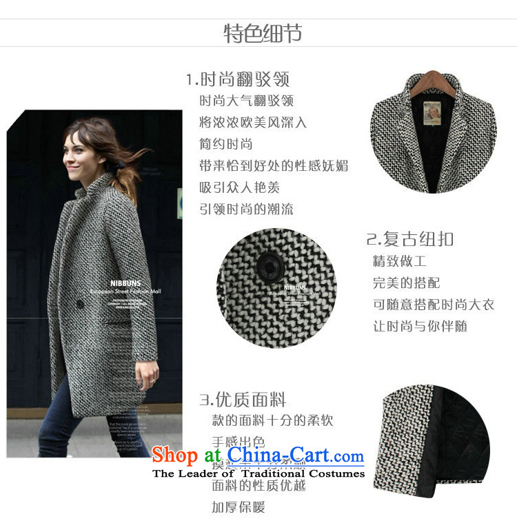 Gross? female jacket XZOO2015 coats Korean version of Sau San thick winter clothing YZ133A a black-and-white picture, price interval M platters, brand! The elections are supplied in the national character of distribution, so action, buy now enjoy more preferential! As soon as possible.
