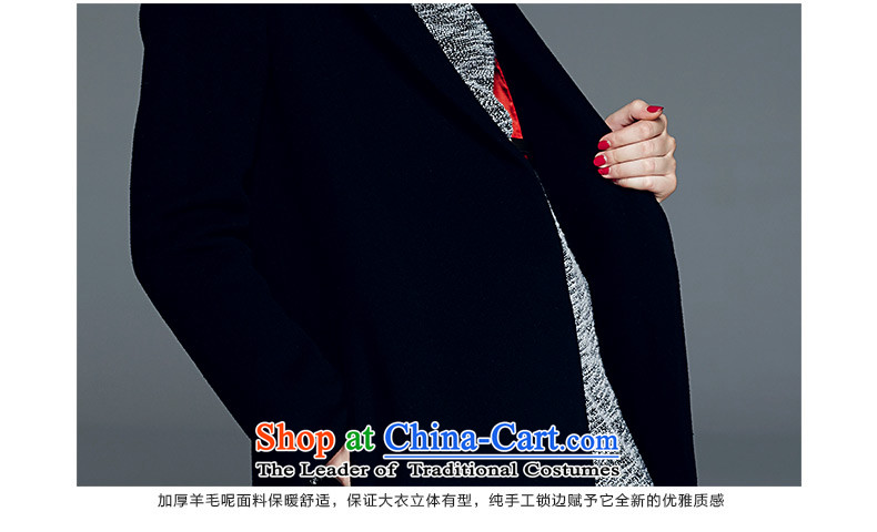 Labortex Card 2015 autumn and winter knocked color stitching wool coat jacket in long?) Black L picture, prices, brand platters! The elections are supplied in the national character of distribution, so action, buy now enjoy more preferential! As soon as possible.