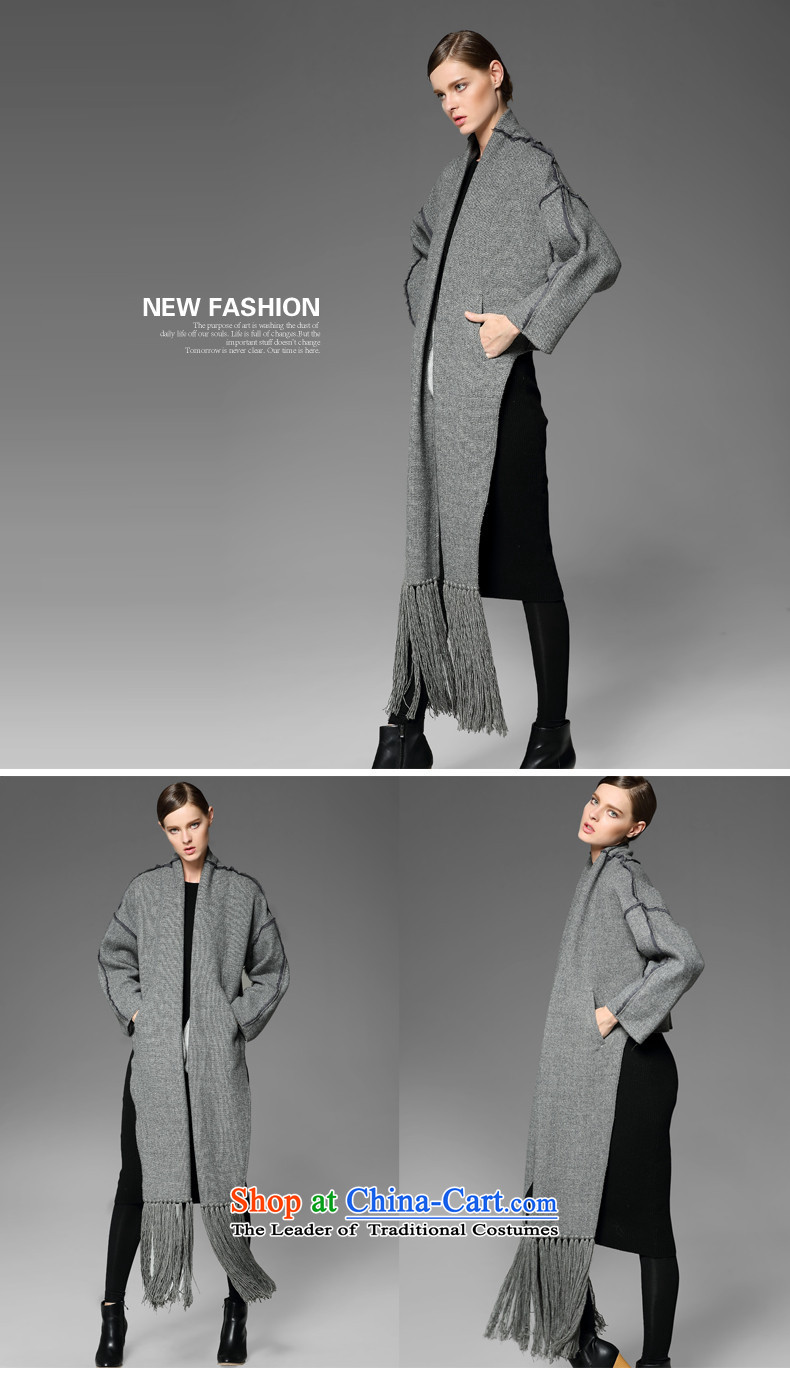 The Hon Audrey Eu Yuet-yung (pokwai) Friendship 2015 autumn and winter new gross wool sweater jacket? a wool coat Gray L picture, prices, brand platters! The elections are supplied in the national character of distribution, so action, buy now enjoy more preferential! As soon as possible.