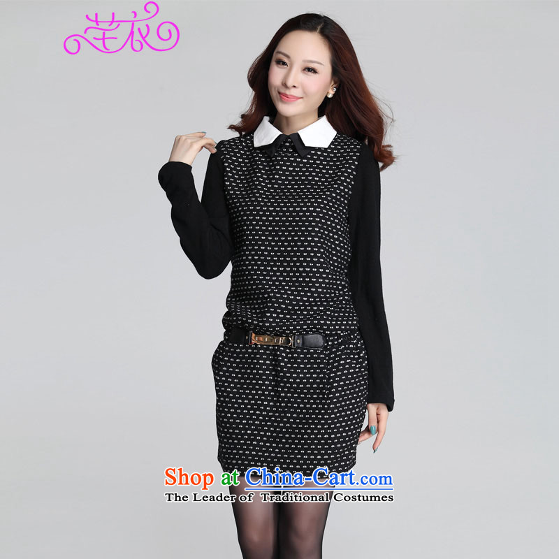 Kumabito xl female thick mm autumn and winter 2015 won the new version of the Sau San knitting forming the OL commuter suits for long-sleeved gross? dresses red can reference the chest option code or advisory service, the constitution has been pressed Yi