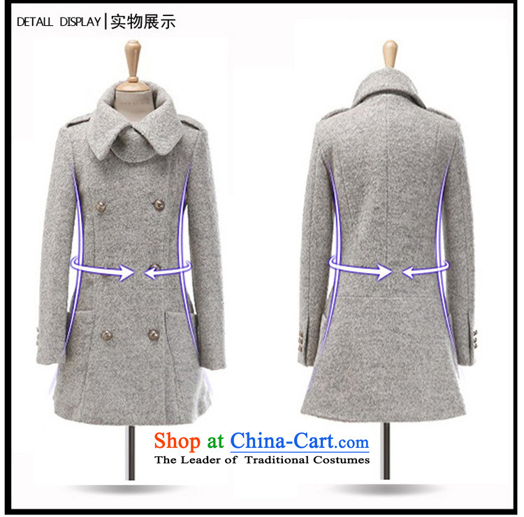 2015 WINTER install new autumn and winter New Women Korean citizenry reverse collar double-thin wool is video Sau San coats that long hair? jacket apricot L photo, prices, brand platters! The elections are supplied in the national character of distribution, so action, buy now enjoy more preferential! As soon as possible.
