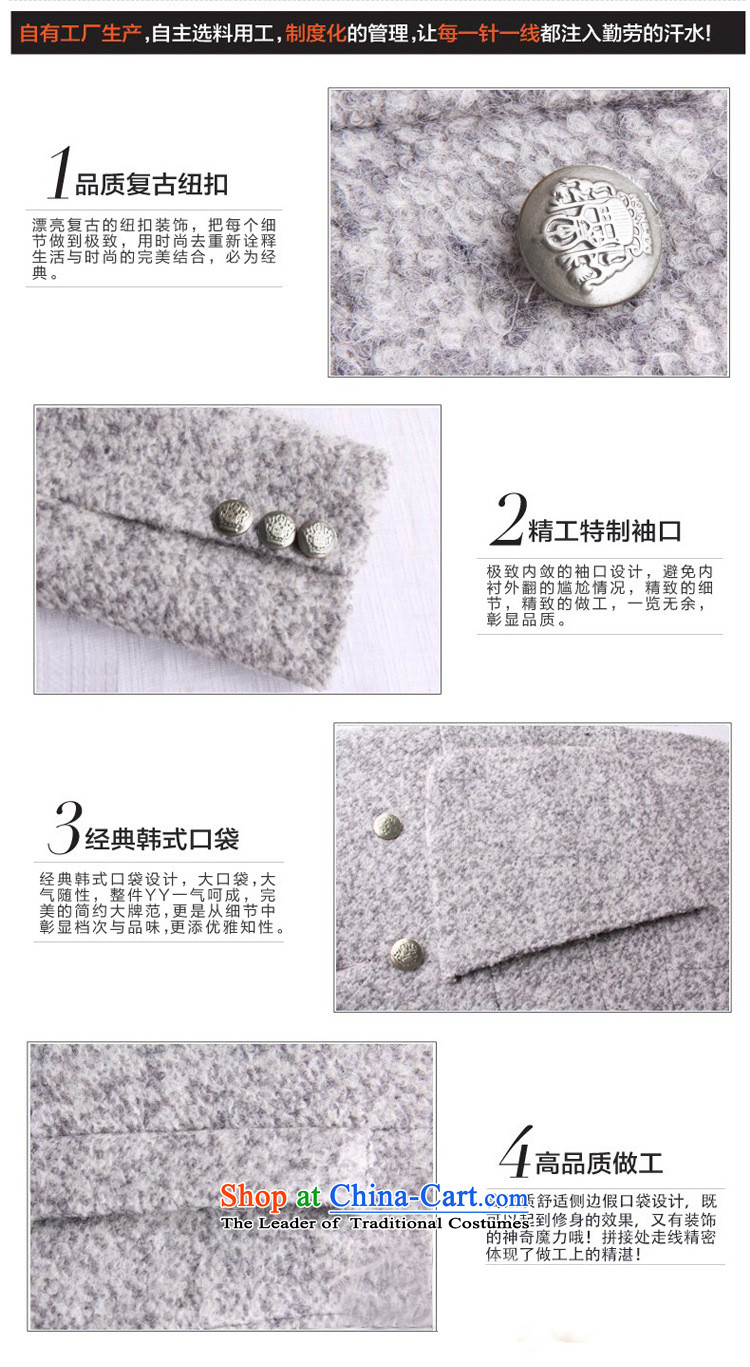 2015 WINTER install new autumn and winter New Women Korean citizenry reverse collar double-thin wool is video Sau San coats that long hair? jacket apricot L photo, prices, brand platters! The elections are supplied in the national character of distribution, so action, buy now enjoy more preferential! As soon as possible.