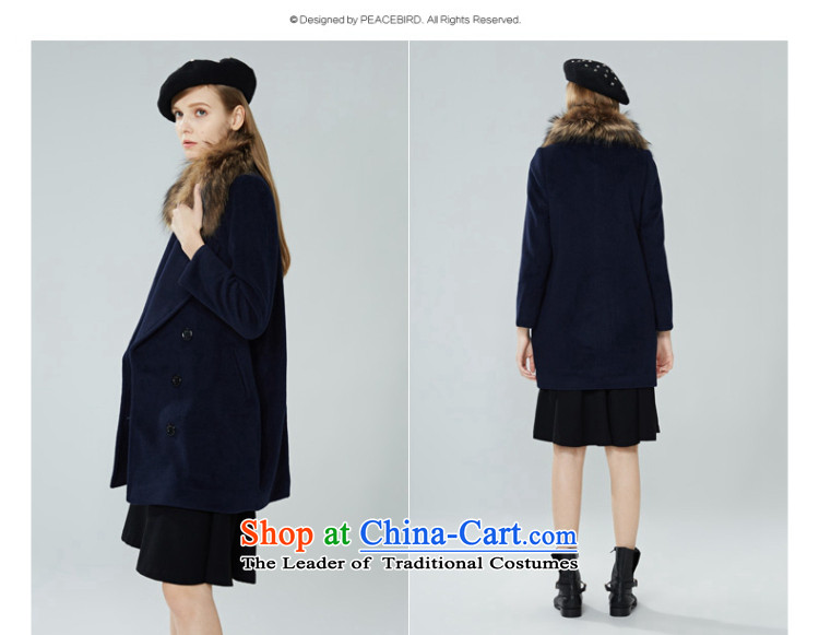 [ New shining peacebird women's health roll collar for coats A4AA44349 gross Yellow M picture, prices, brand platters! The elections are supplied in the national character of distribution, so action, buy now enjoy more preferential! As soon as possible.