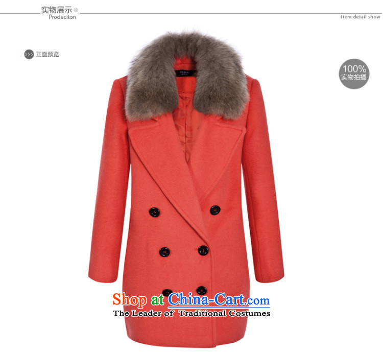 [ New shining peacebird women's health roll collar for coats A4AA44349 gross Yellow M picture, prices, brand platters! The elections are supplied in the national character of distribution, so action, buy now enjoy more preferential! As soon as possible.