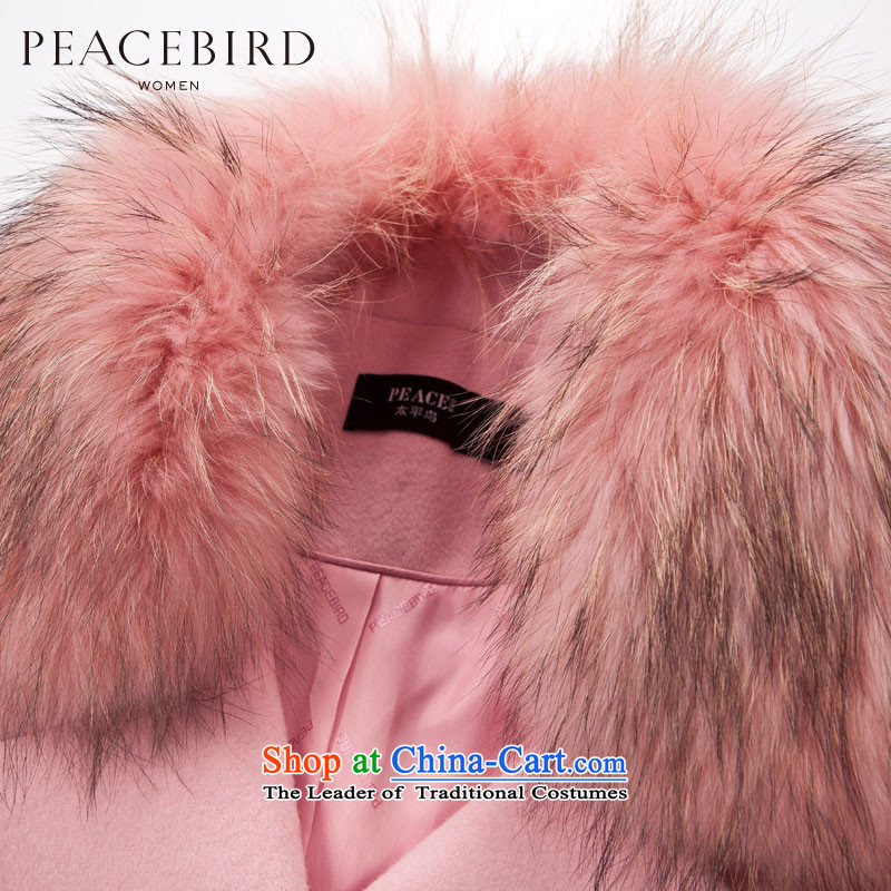 [ New shining peacebird women's health roll collar for coats A4AA44349 gross Yellow M PEACEBIRD shopping on the Internet has been pressed.