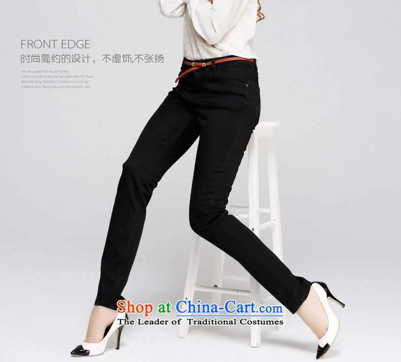 Maximum number of jeans female thick MM jeans XL Top Loin ladies pants OL simple straight black trousers, pants length code graphics thin ladies pants black 34 pictures, prices, brand platters! The elections are supplied in the national character of distribution, so action, buy now enjoy more preferential! As soon as possible.
