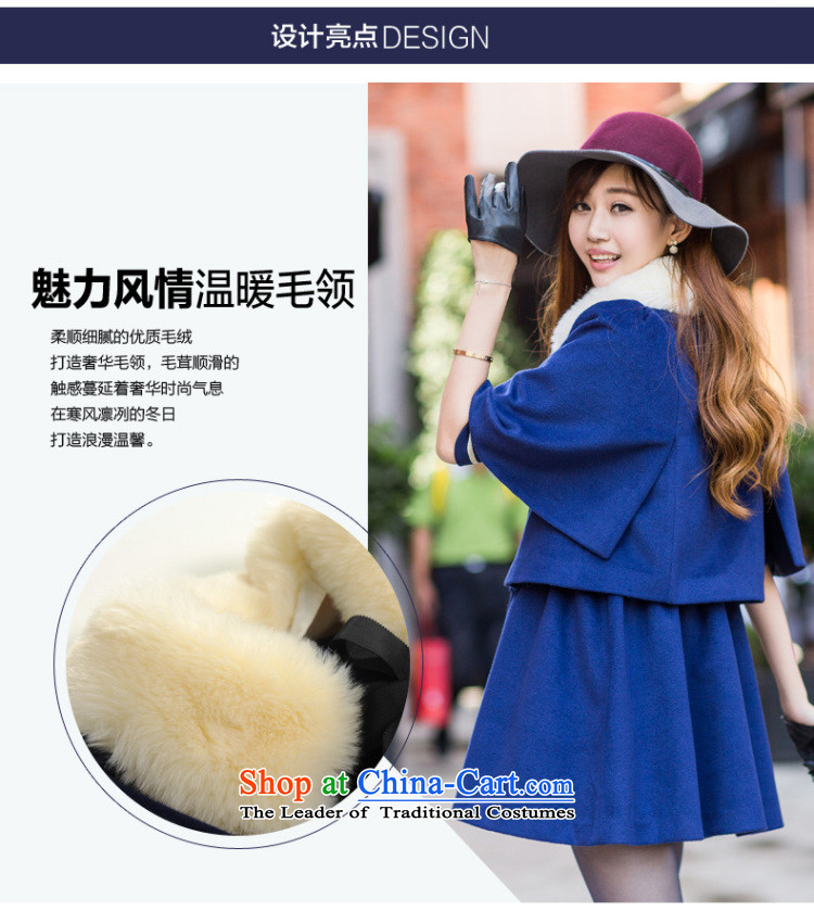 The Champs Elysees shadow cloak? jacket women 2015 gross winter clothing new Korean version of long wool a wool coat temperament elegant red M picture, prices, brand platters! The elections are supplied in the national character of distribution, so action, buy now enjoy more preferential! As soon as possible.