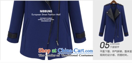 Sarah ya 2015 Western autumn and winter increase in liberal MM thick Long Neck Jacket 0766 turn dark blue 2XL Photo, prices, brand platters! The elections are supplied in the national character of distribution, so action, buy now enjoy more preferential! As soon as possible.