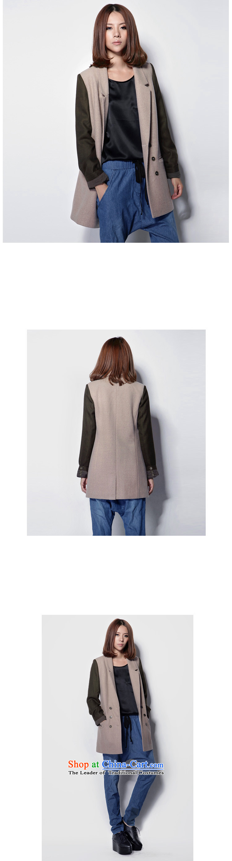 M 8N female double-wool coat long-sleeve sweater? the usual zongzi gray photo, prices, S brand platters! The elections are supplied in the national character of distribution, so action, buy now enjoy more preferential! As soon as possible.