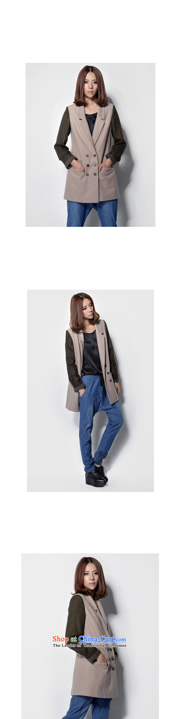 M 8N female double-wool coat long-sleeve sweater? the usual zongzi gray photo, prices, S brand platters! The elections are supplied in the national character of distribution, so action, buy now enjoy more preferential! As soon as possible.