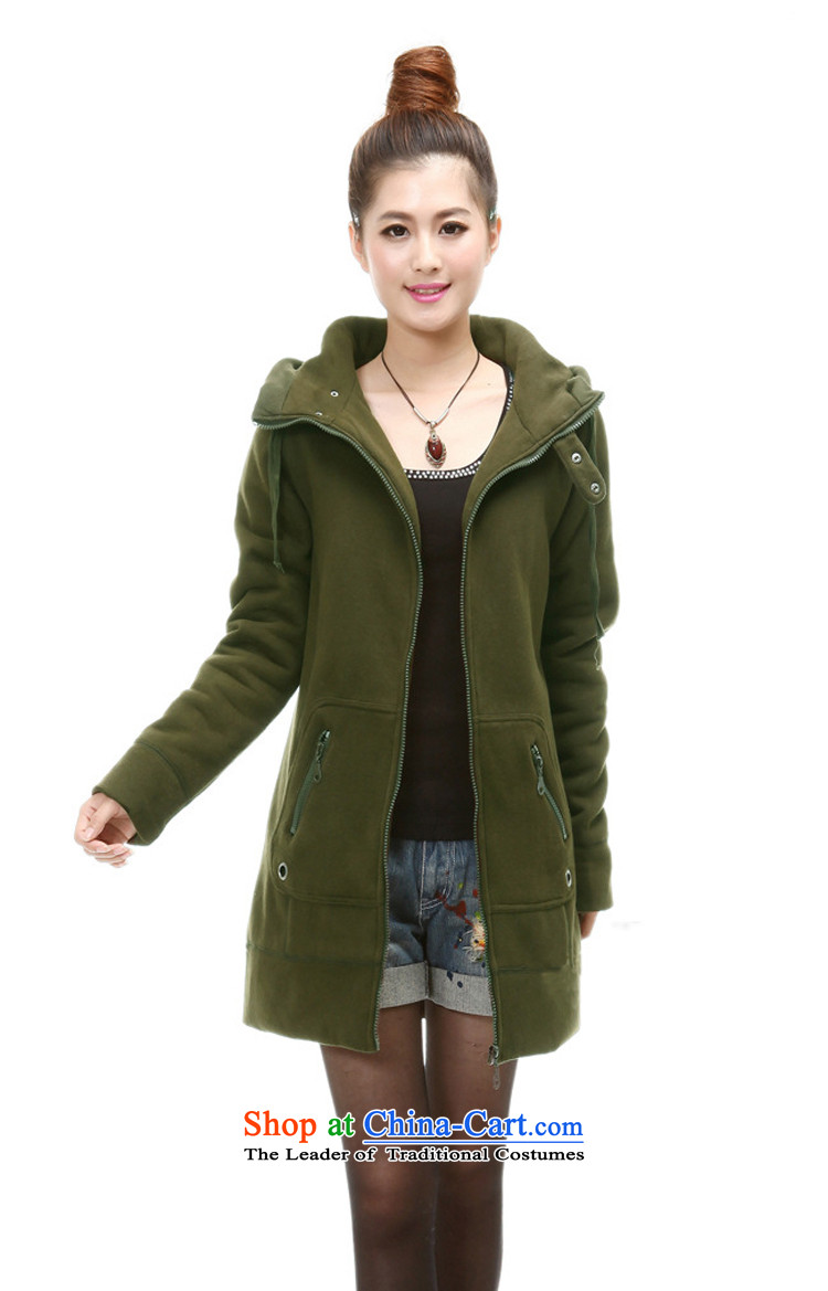 Szili Clinton larger women 2015 new fat mm Fall/Winter Collections thick Korean long hair sleeve jacket to warm relaxd the increase sweater red XXXXL lint-free pictures, prices, brand platters! The elections are supplied in the national character of distribution, so action, buy now enjoy more preferential! As soon as possible.