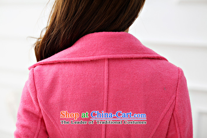 Cayman commercial population Ceremony 2015 autumn and winter jackets new stylish long-sleeved Sau San lapel gross large load short? double-hair? - Women's gross and color jacket? L picture, prices, brand platters! The elections are supplied in the national character of distribution, so action, buy now enjoy more preferential! As soon as possible.
