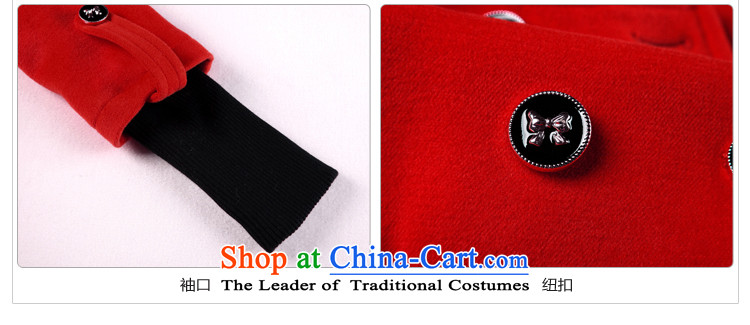 The land in the winter of 2015, new stylish cloak nagymaros for a wool coat threads of the sleeve jacket coat? female gross 6045 Red XXL picture, prices, brand platters! The elections are supplied in the national character of distribution, so action, buy now enjoy more preferential! As soon as possible.