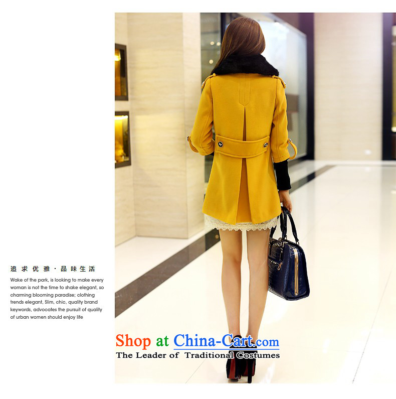 The land in the winter of 2015, new stylish cloak nagymaros for a wool coat threads of the sleeve jacket coat? female gross 6045 Red XXL picture, prices, brand platters! The elections are supplied in the national character of distribution, so action, buy now enjoy more preferential! As soon as possible.