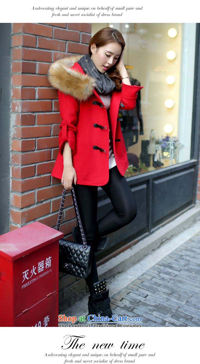 The land of the autumn and winter 2015 New Couture fashion thick overcoat new Korean Sau San for gross? jacket oke, a female 7 353 pink jacket L picture, prices, brand platters! The elections are supplied in the national character of distribution, so action, buy now enjoy more preferential! As soon as possible.