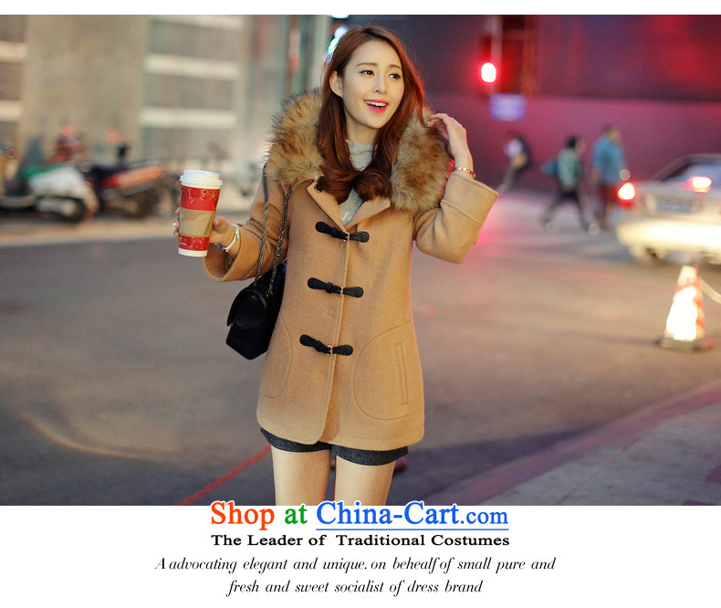 The land of the autumn and winter 2015 New Couture fashion thick overcoat new Korean Sau San for gross? jacket oke, a female 7 353 pink jacket L picture, prices, brand platters! The elections are supplied in the national character of distribution, so action, buy now enjoy more preferential! As soon as possible.