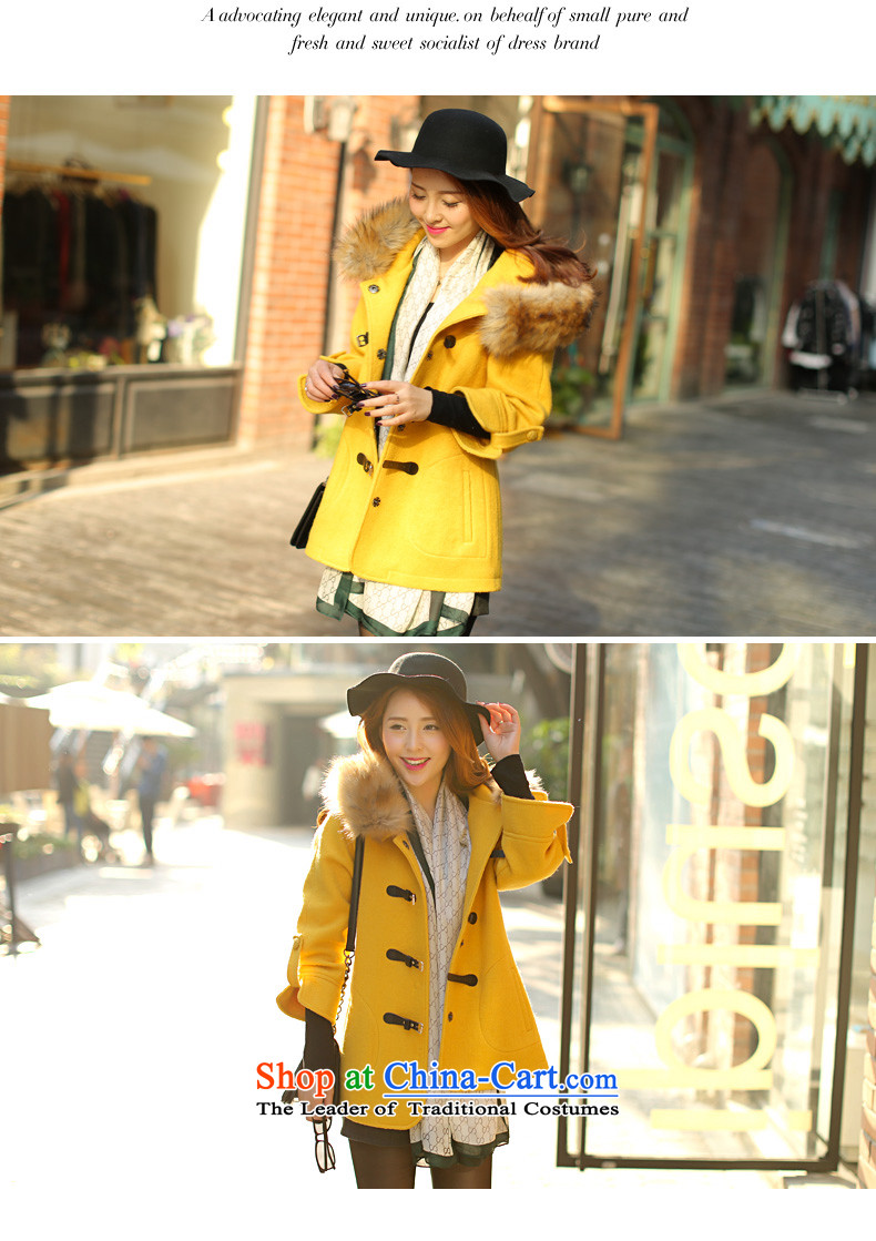The land of the autumn and winter 2015 New Couture fashion thick overcoat new Korean Sau San for gross? jacket oke, a female 7 353 pink jacket L picture, prices, brand platters! The elections are supplied in the national character of distribution, so action, buy now enjoy more preferential! As soon as possible.