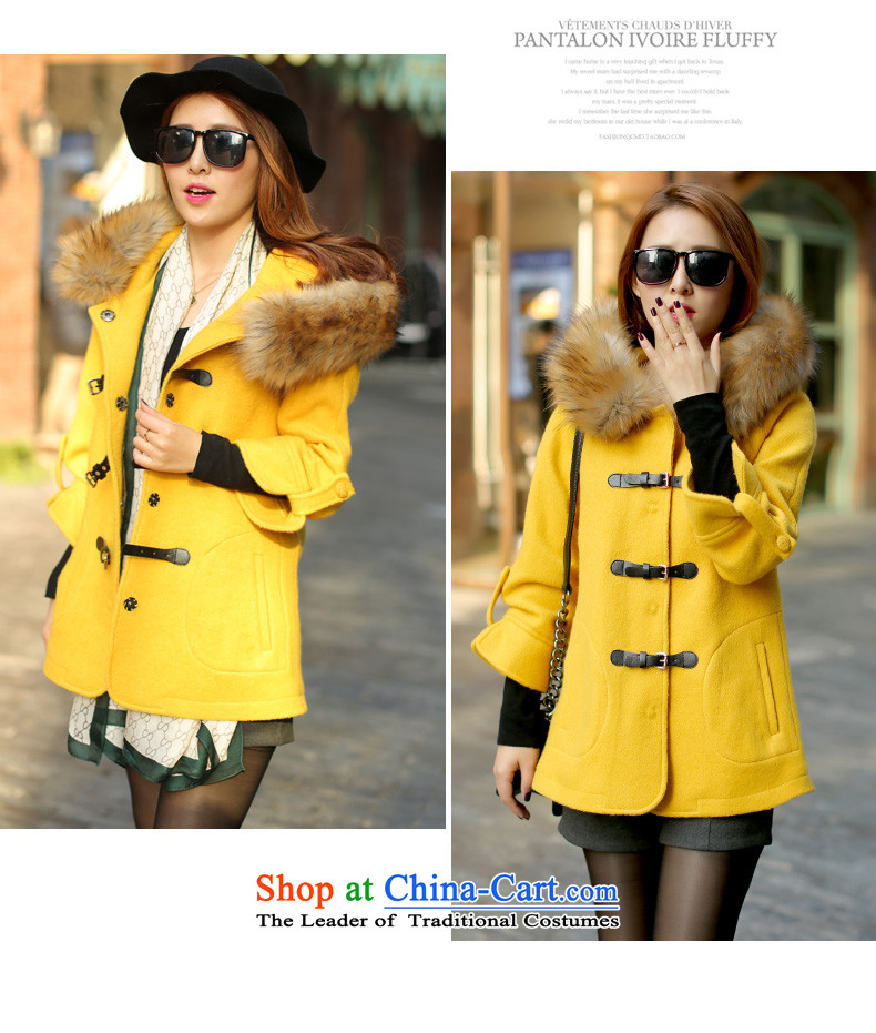 The land of the autumn and winter 2015 New Couture fashion thick overcoat new Korean Sau San for gross? jacket oke, a female 7 353 pink jacket L picture, prices, brand platters! The elections are supplied in the national character of distribution, so action, buy now enjoy more preferential! As soon as possible.